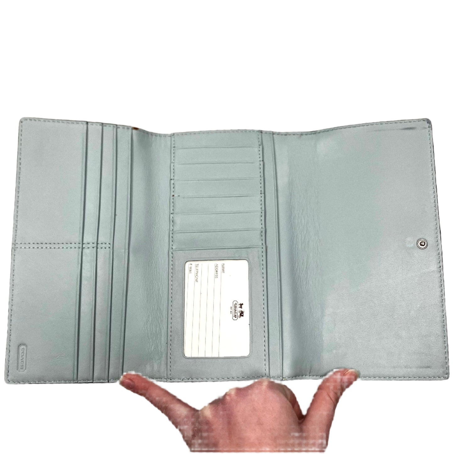 Wallet Designer By Coach  Size: Large