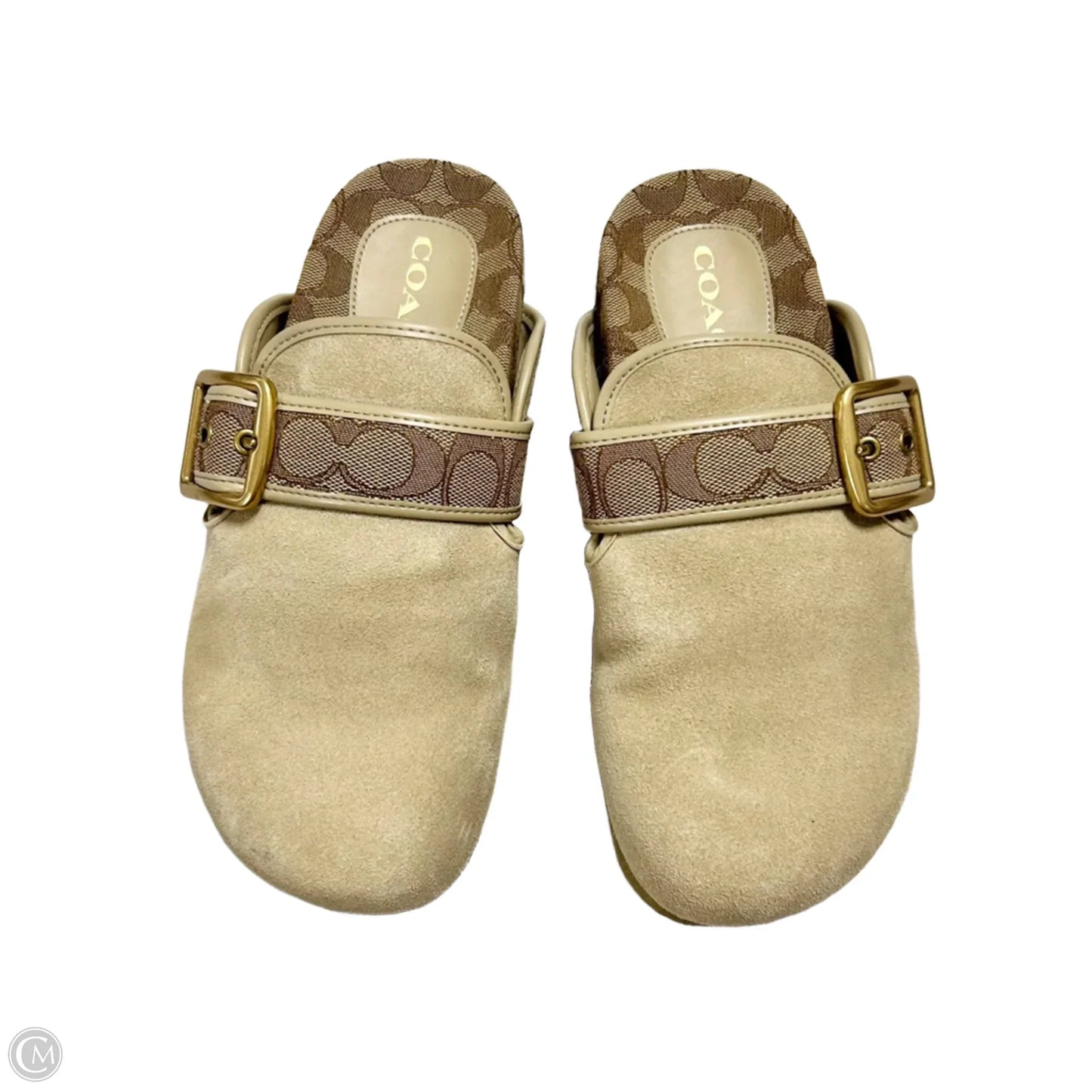 Shoes Designer By Coach In Taupe, Size: 8