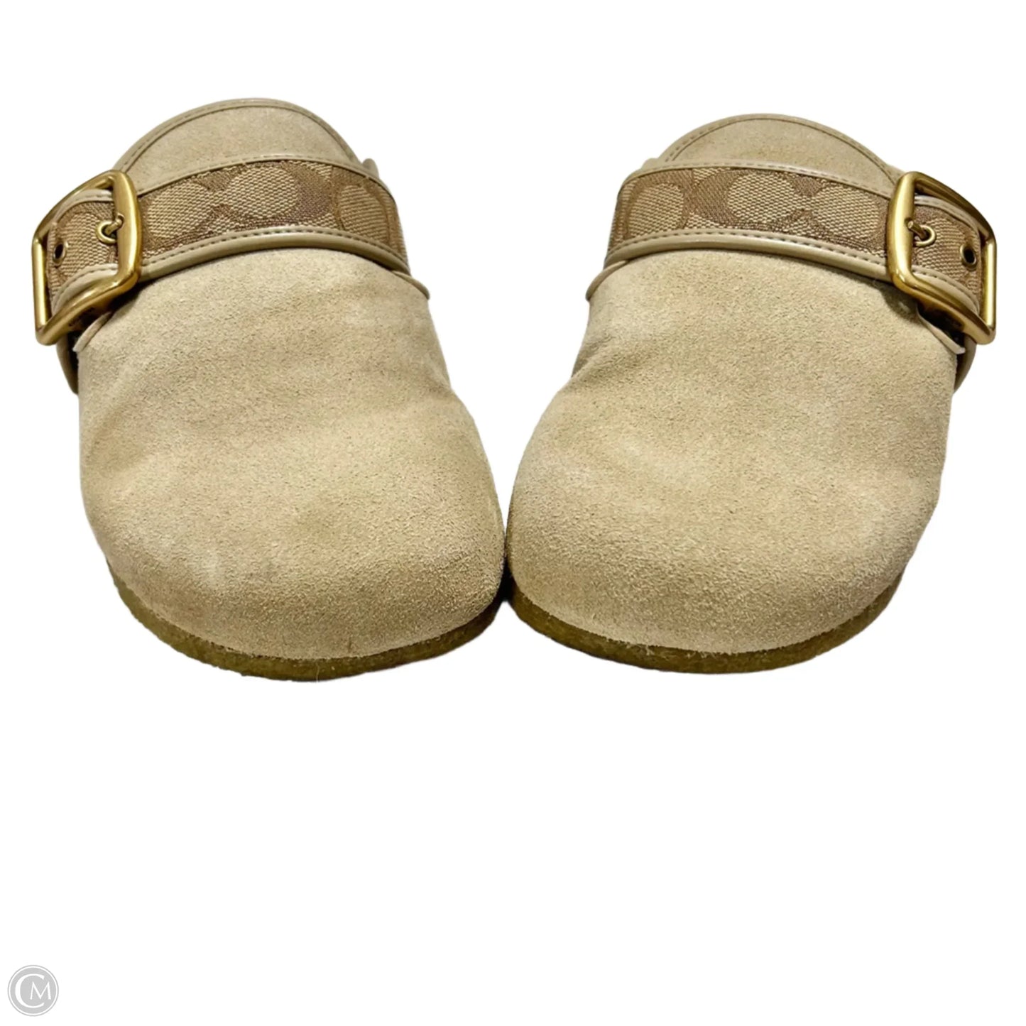 Shoes Designer By Coach In Taupe, Size: 8