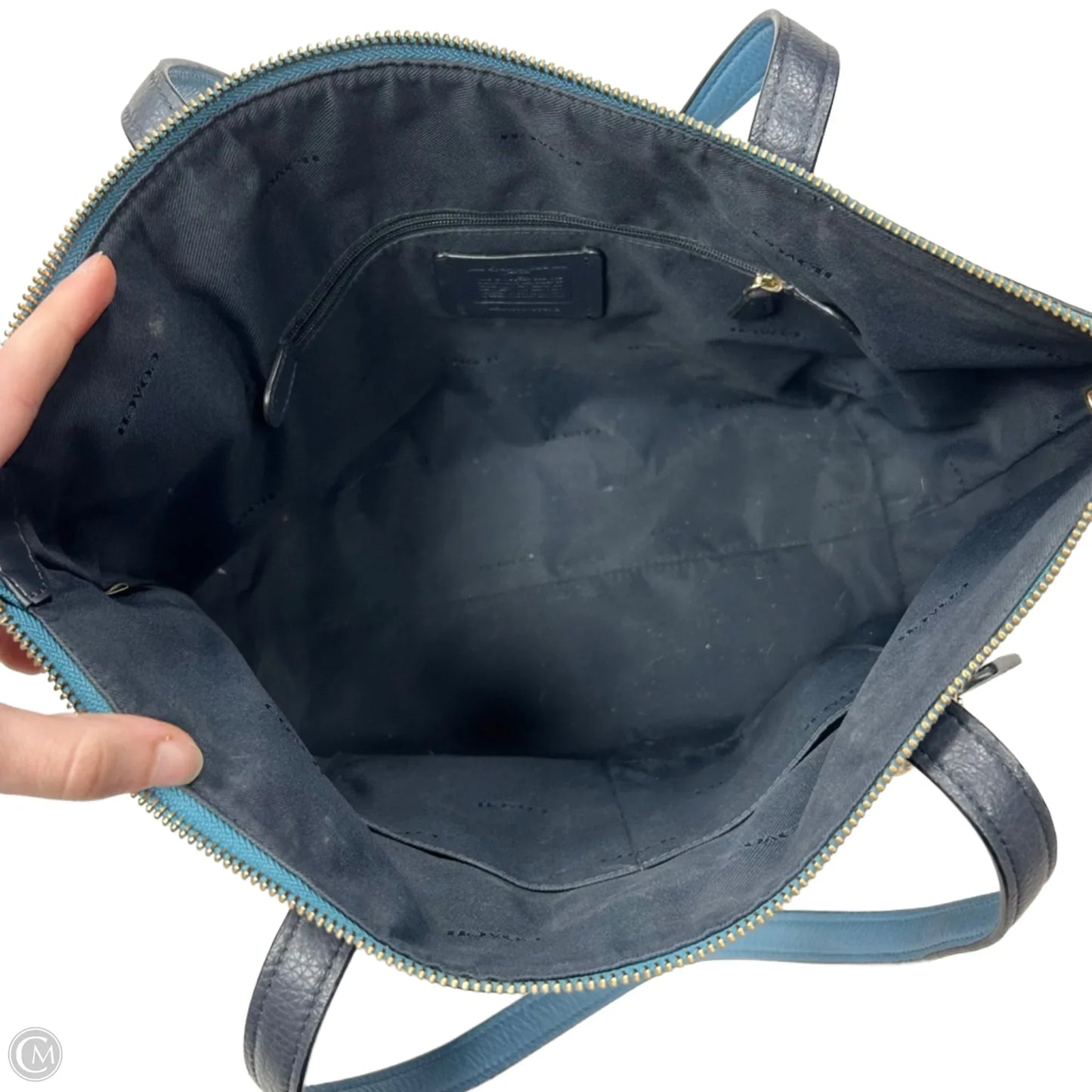 Tote Designer By Coach, Size: Large