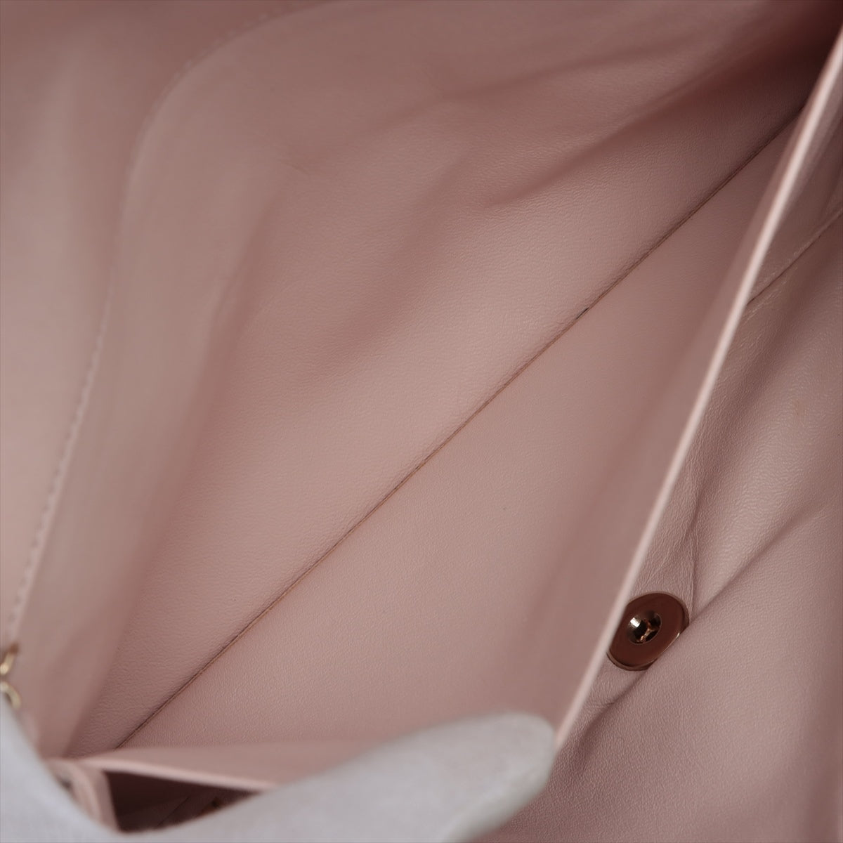 Chanel Mattress kin Chain Shoulder Bag Pink Gold  15th