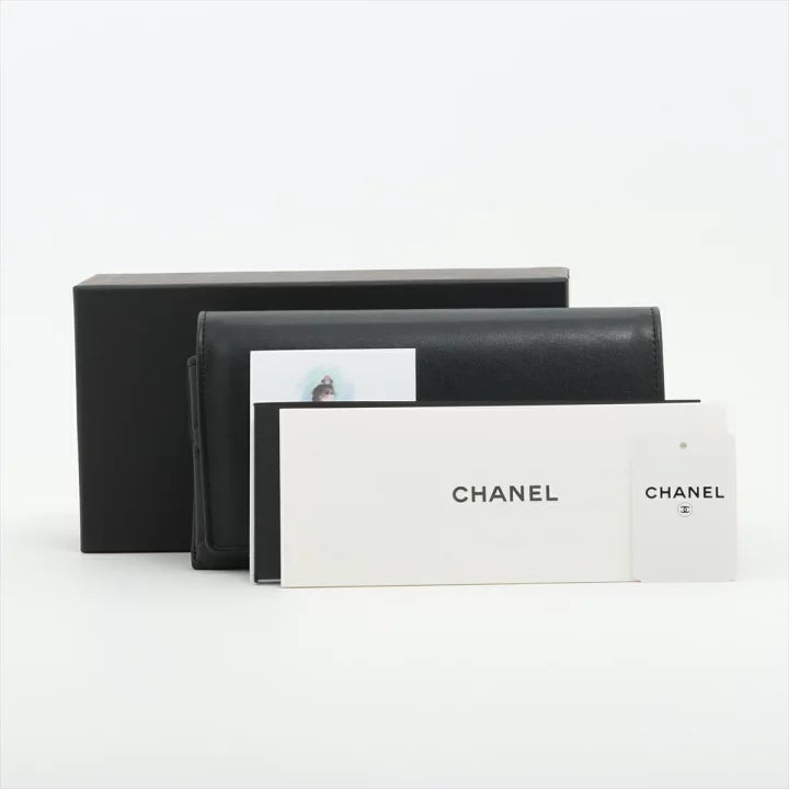 Chanel 5408-A Sunglasses Plastic Black