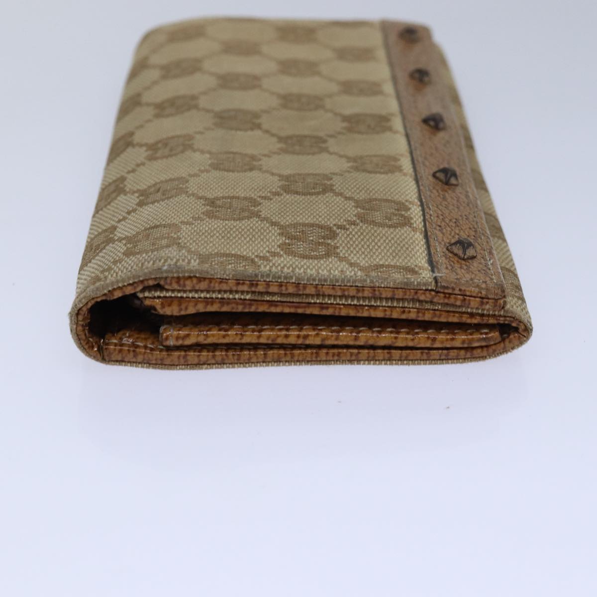 Gucci Beige Canvas Wallet