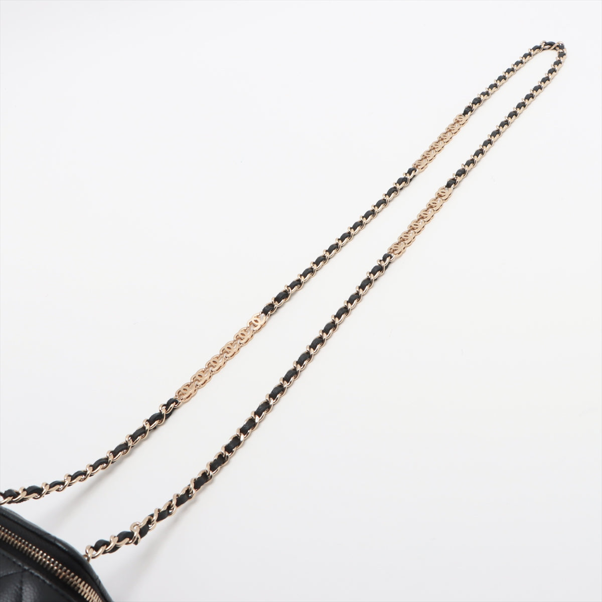 Chanel Matrasse Caviar S Chain Shoulder Bag Vanity Black G  31st