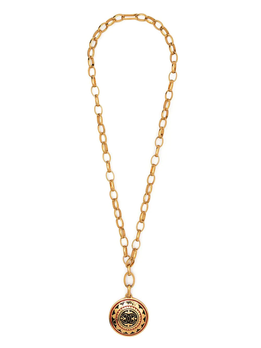 Top Quality Chanel Medallion Chain Necklace