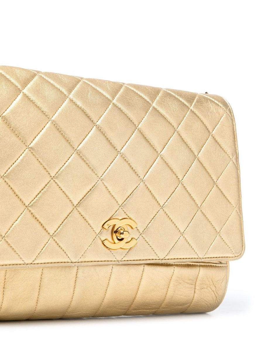 Gold Chanel Shoulder Bag