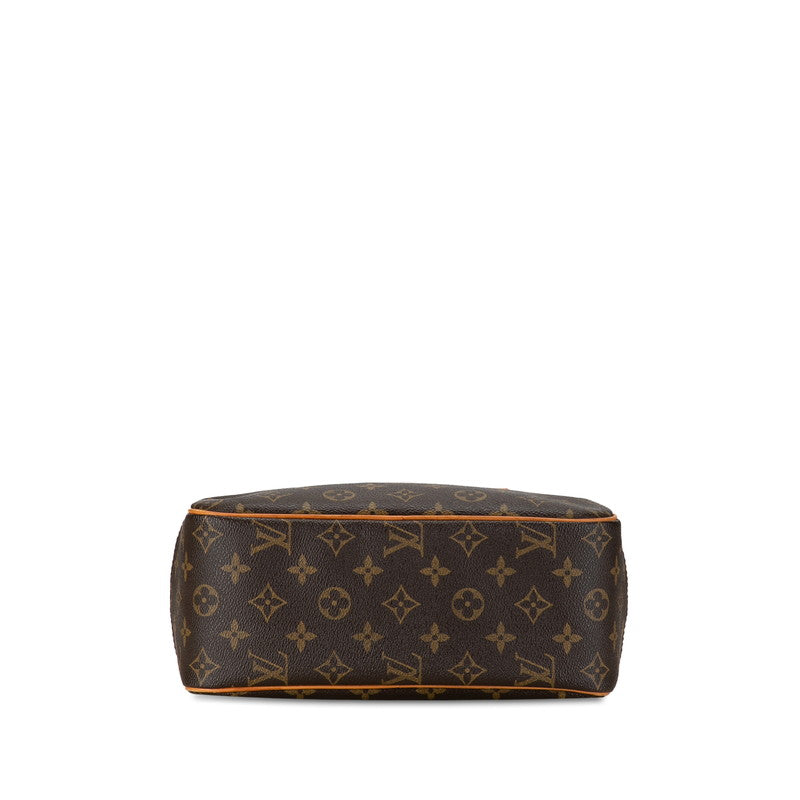 Louis Vuitton Monogram City MM Handbag M51182 Brown PVC Leather  Louis Vuitton