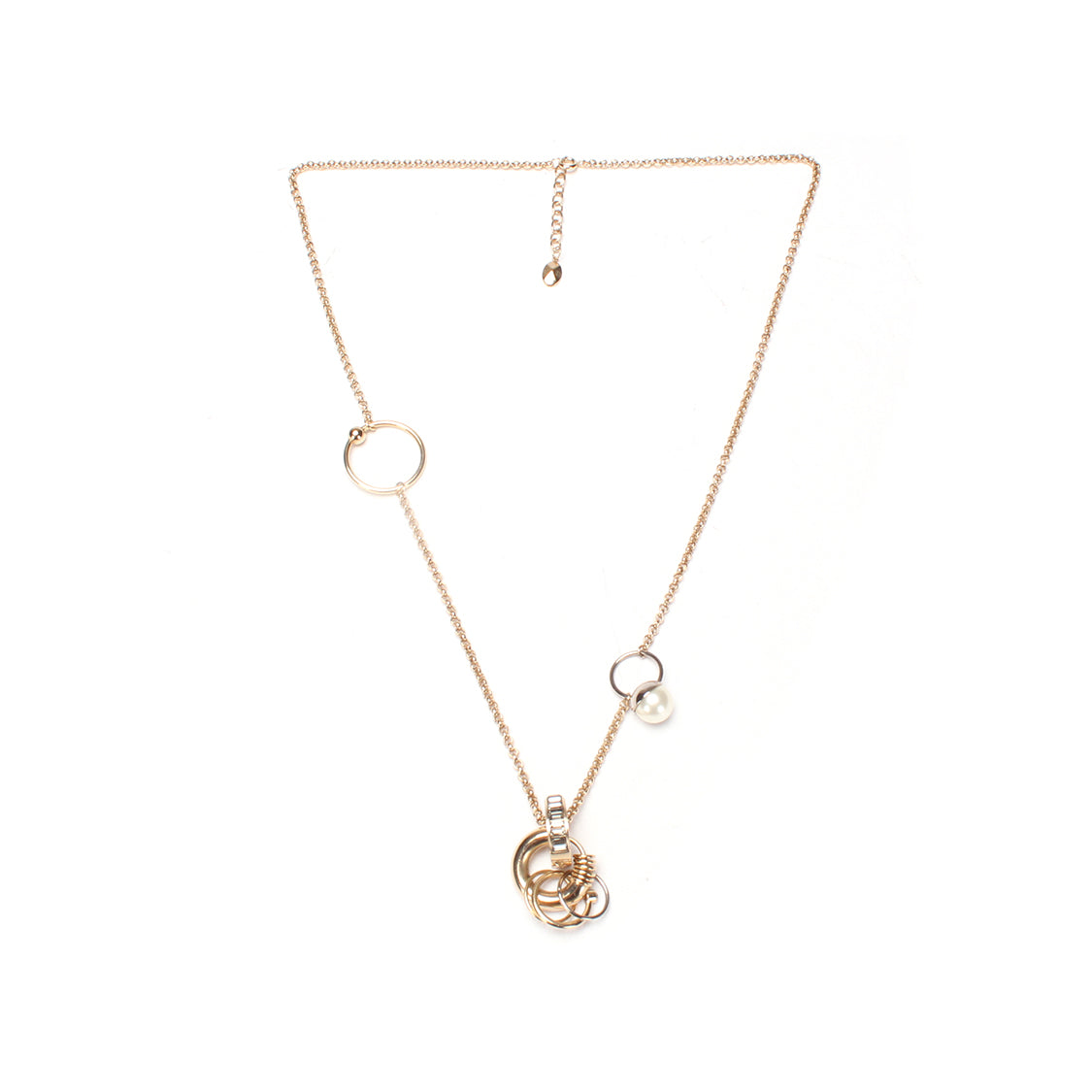 Three Rings Pendant Necklace