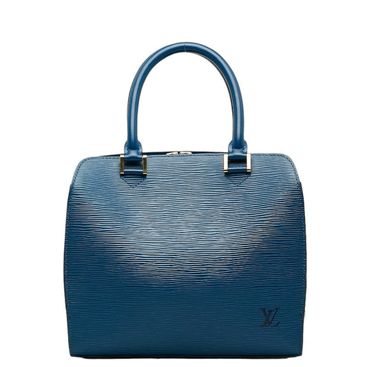 Louis Vuitton Epiphone Handbag M52055 Tread Blue Leather  Louis Vuitton