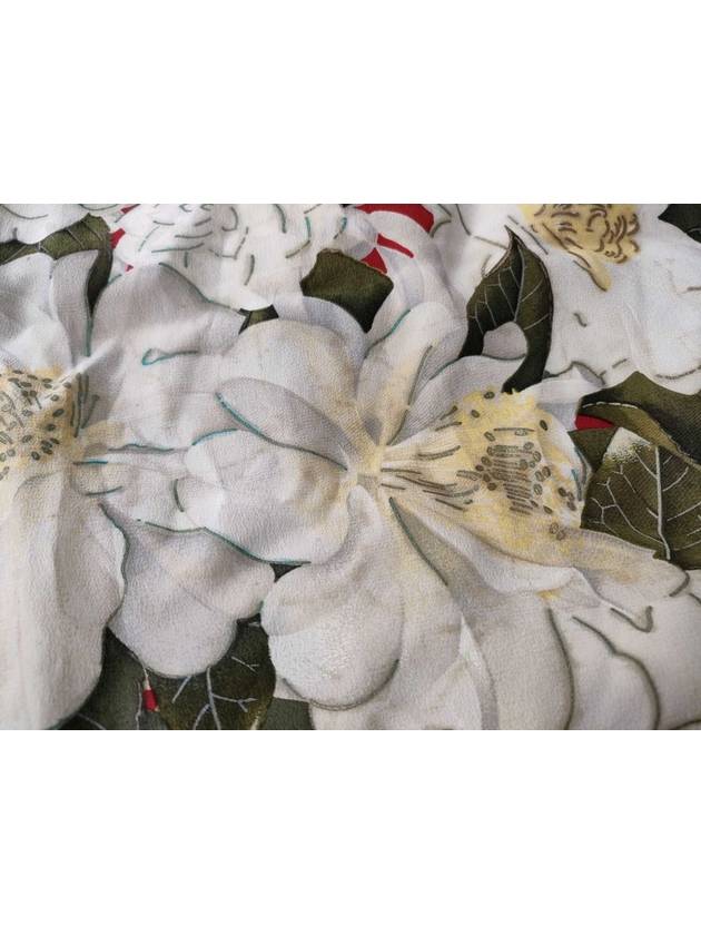 floral scarf Chanel