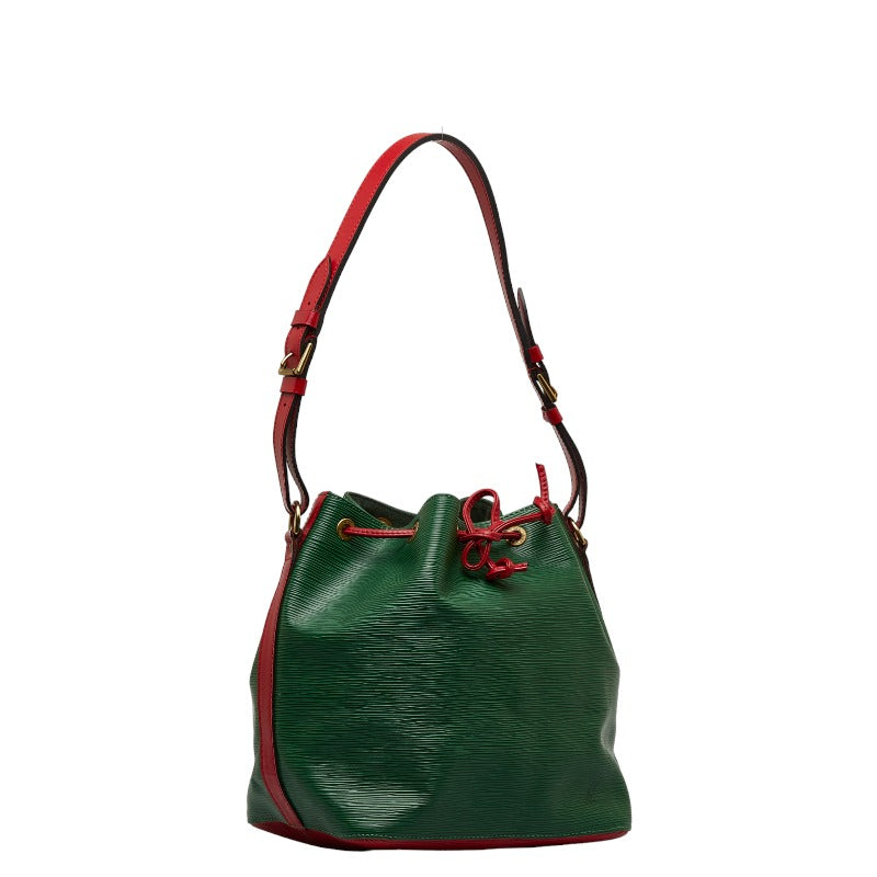 Louis Vuitton Epi Puccinoe M44147 Borneo Green Castilian Red Leather  Louis Vuitton
