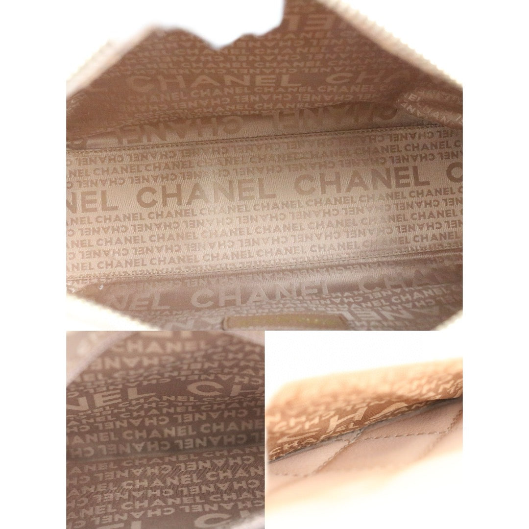 Good ( Rank AB)｜ CHANEL  Caviar Skin Leather Calf Leather Bowling Bag Hand Bag Pink Made In 2004～2005 Year｜B25030111