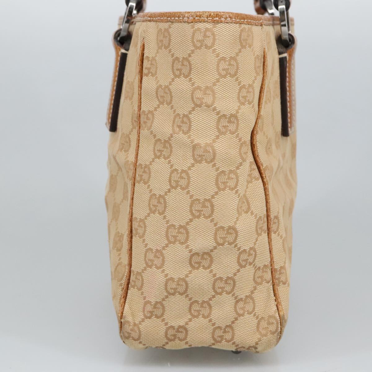 Gucci Beige Canvas Shoulder Bag