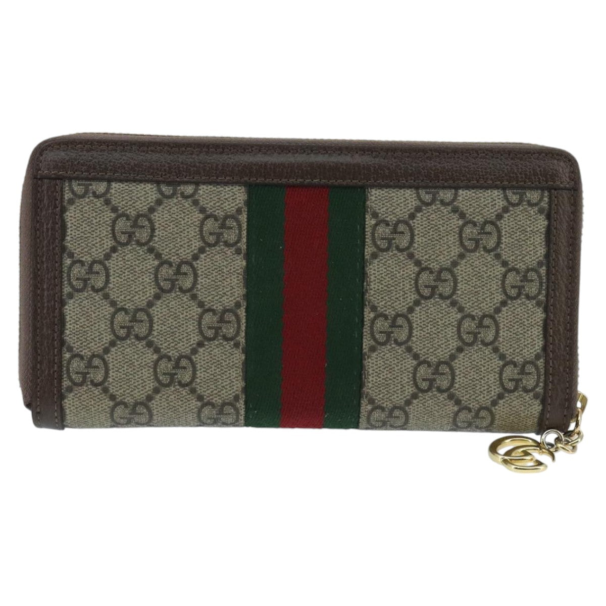 Gucci Ophidia Beige Canvas Wallet