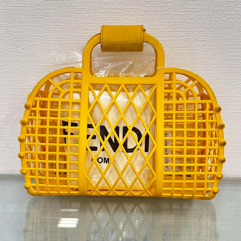 Fendi Recycled Plastic Basket Bag