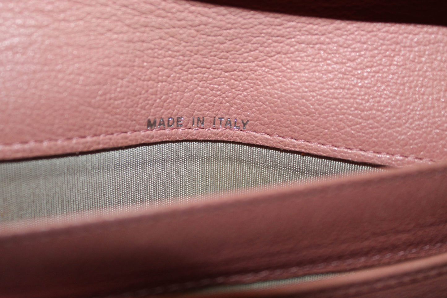 Chanel Pink Calfskin Leather Flap Camellia Wallet