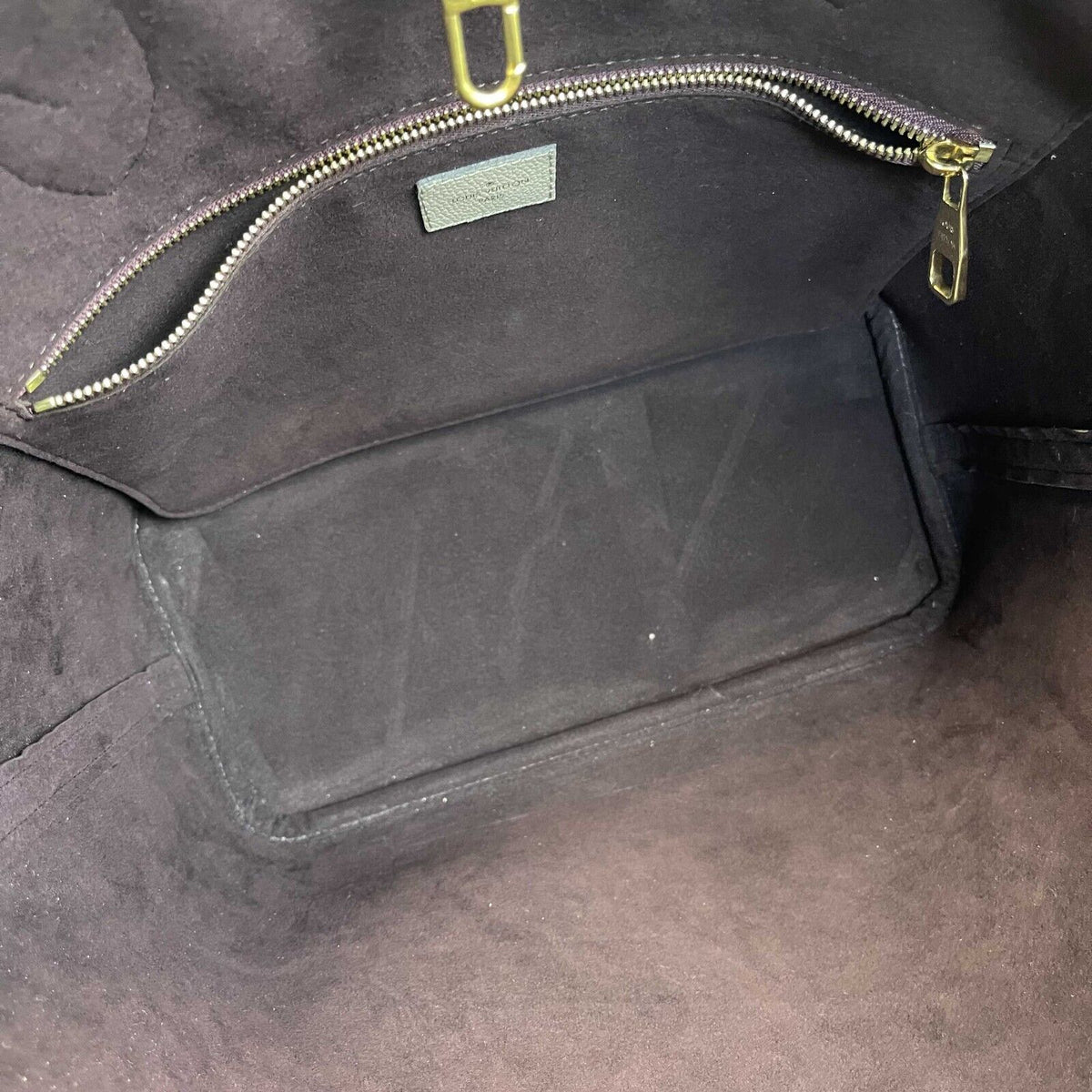 LOUIS VUITTON Neverfull Empreinte Monogram w/Pouch MM