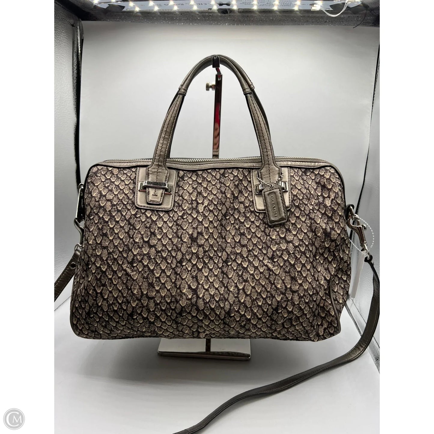 Crossbody Designer By Coach, Size: Medium