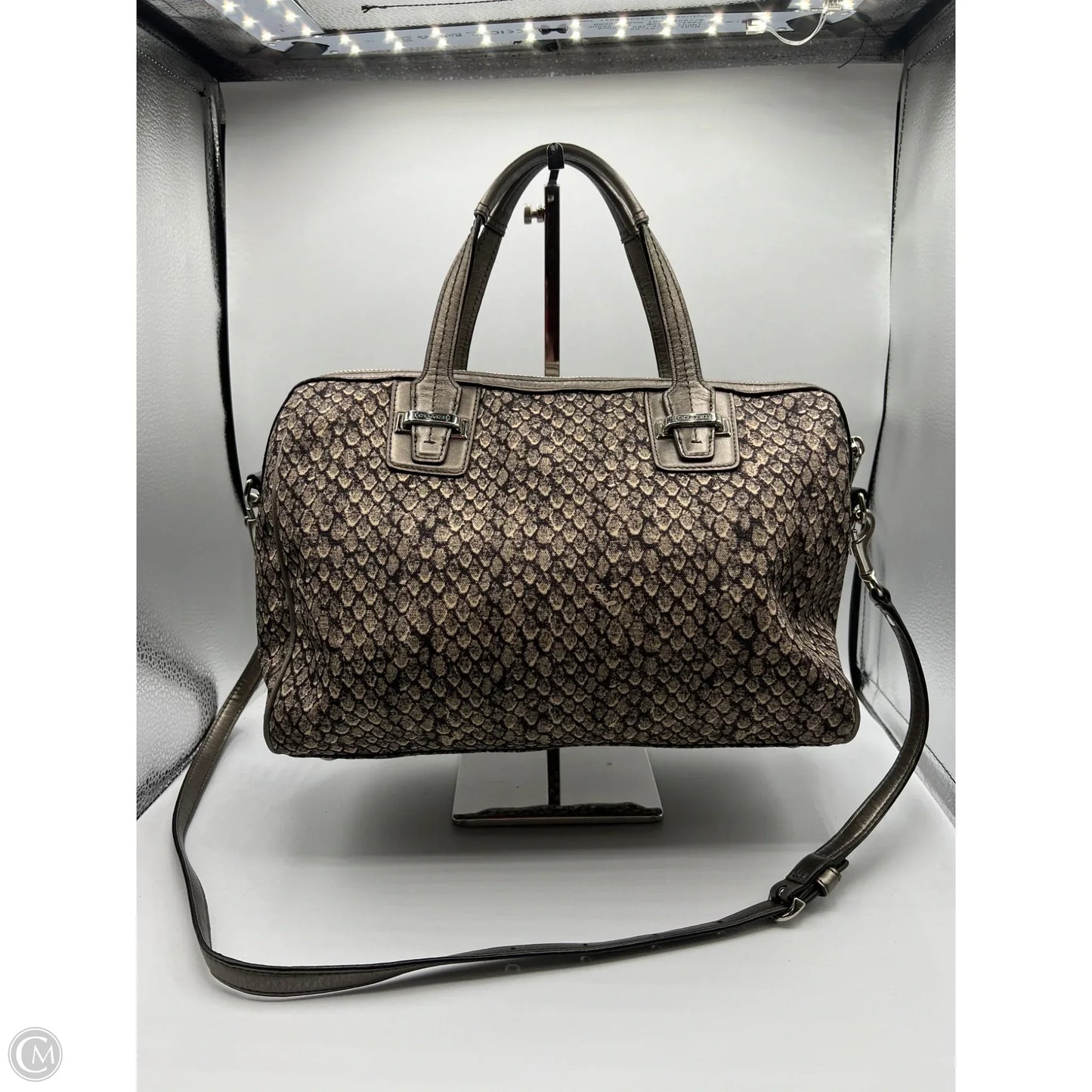 Crossbody Designer By Coach, Size: Medium