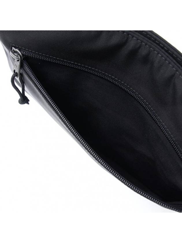 Luxury Balenciaga  Earth Print Nylon Clutch Bag Black