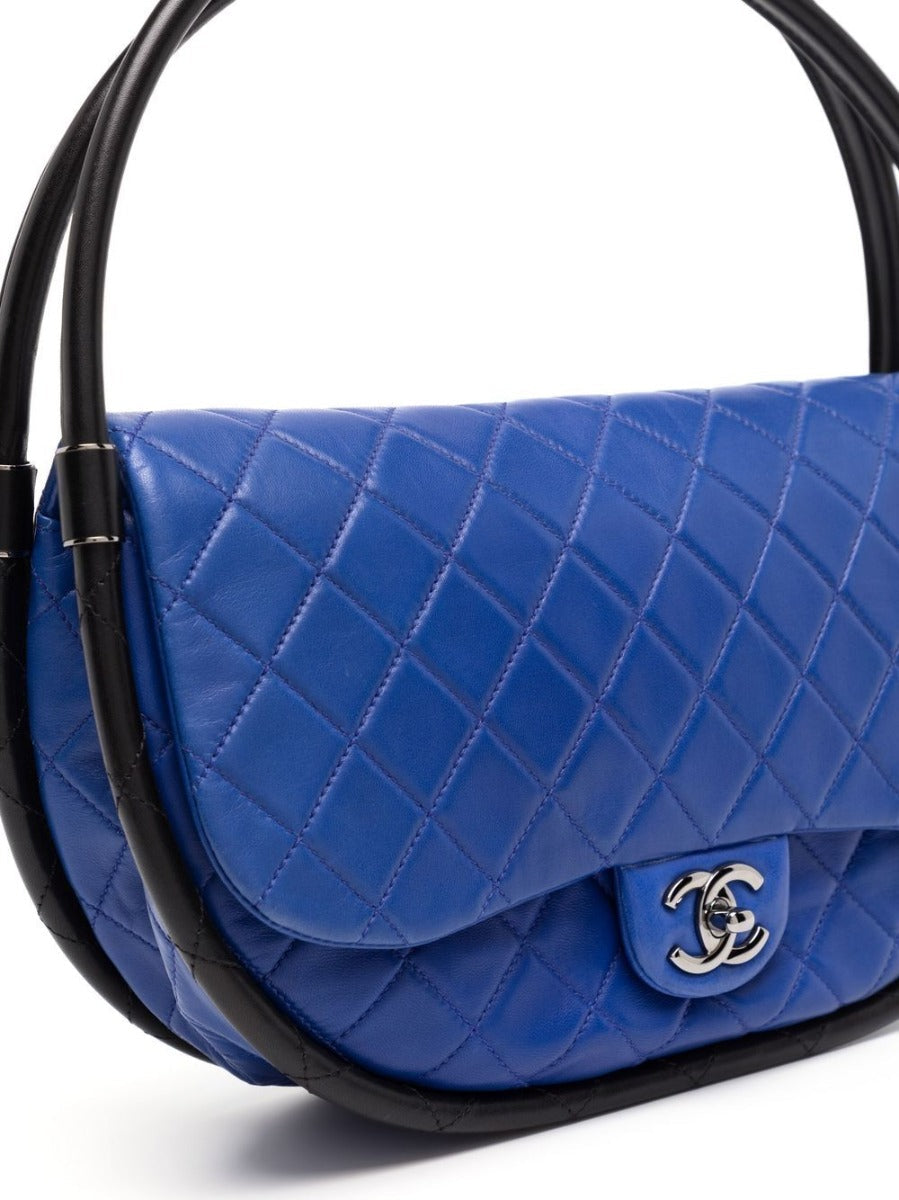 CHANEL SS13 Hula Hoop Bag Blue