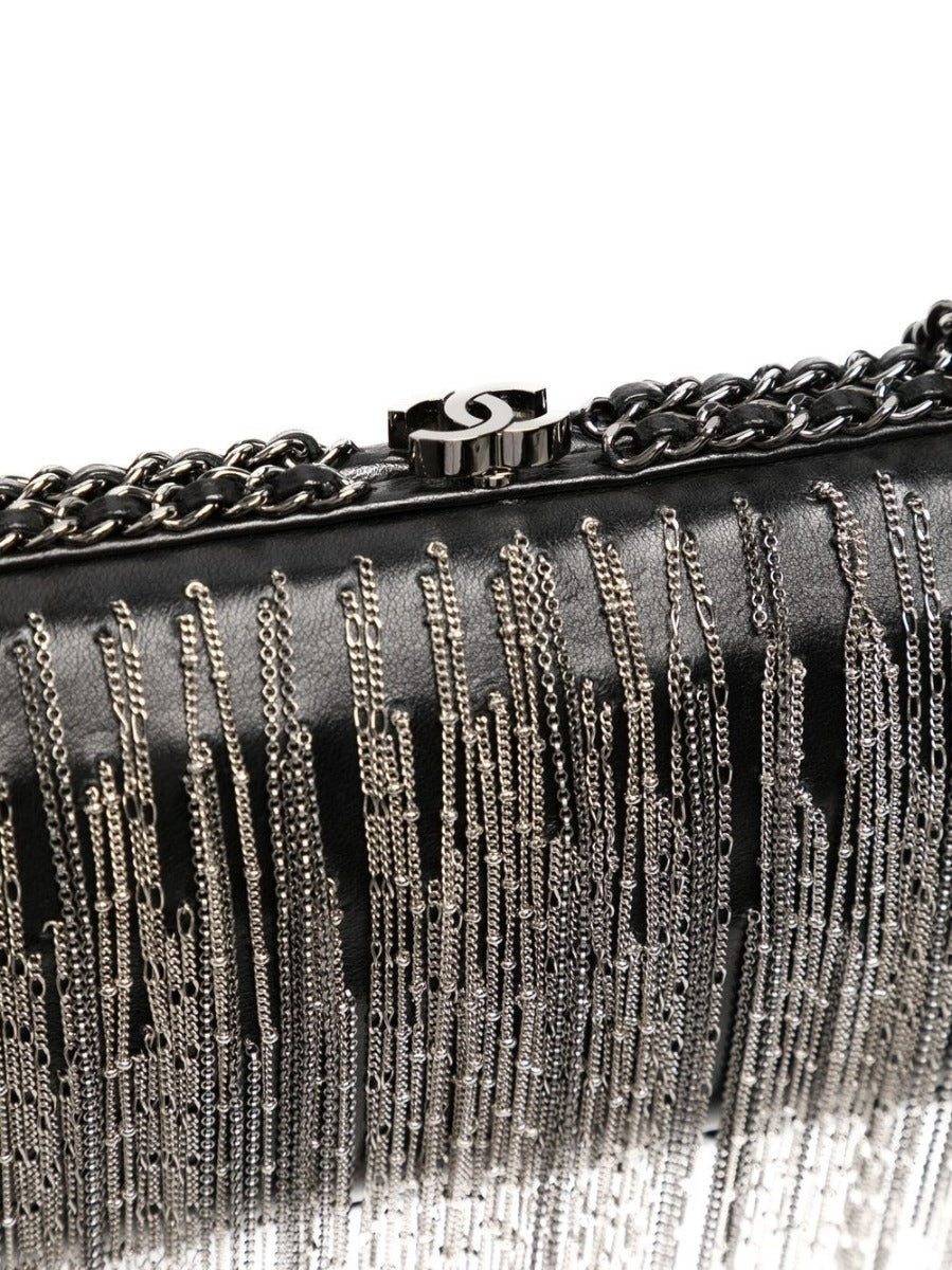 Chain Detail Clutch Bag