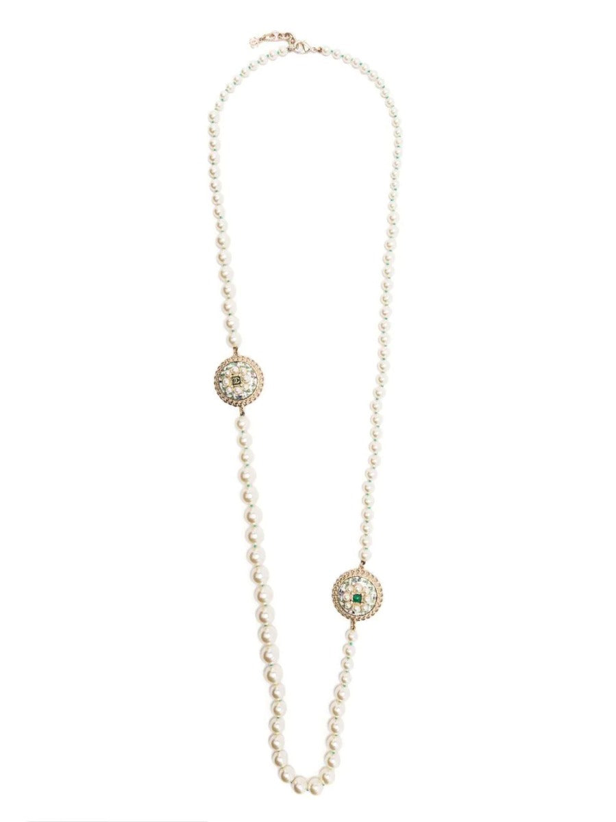 Top Quality Chanel Long Pearl Necklace