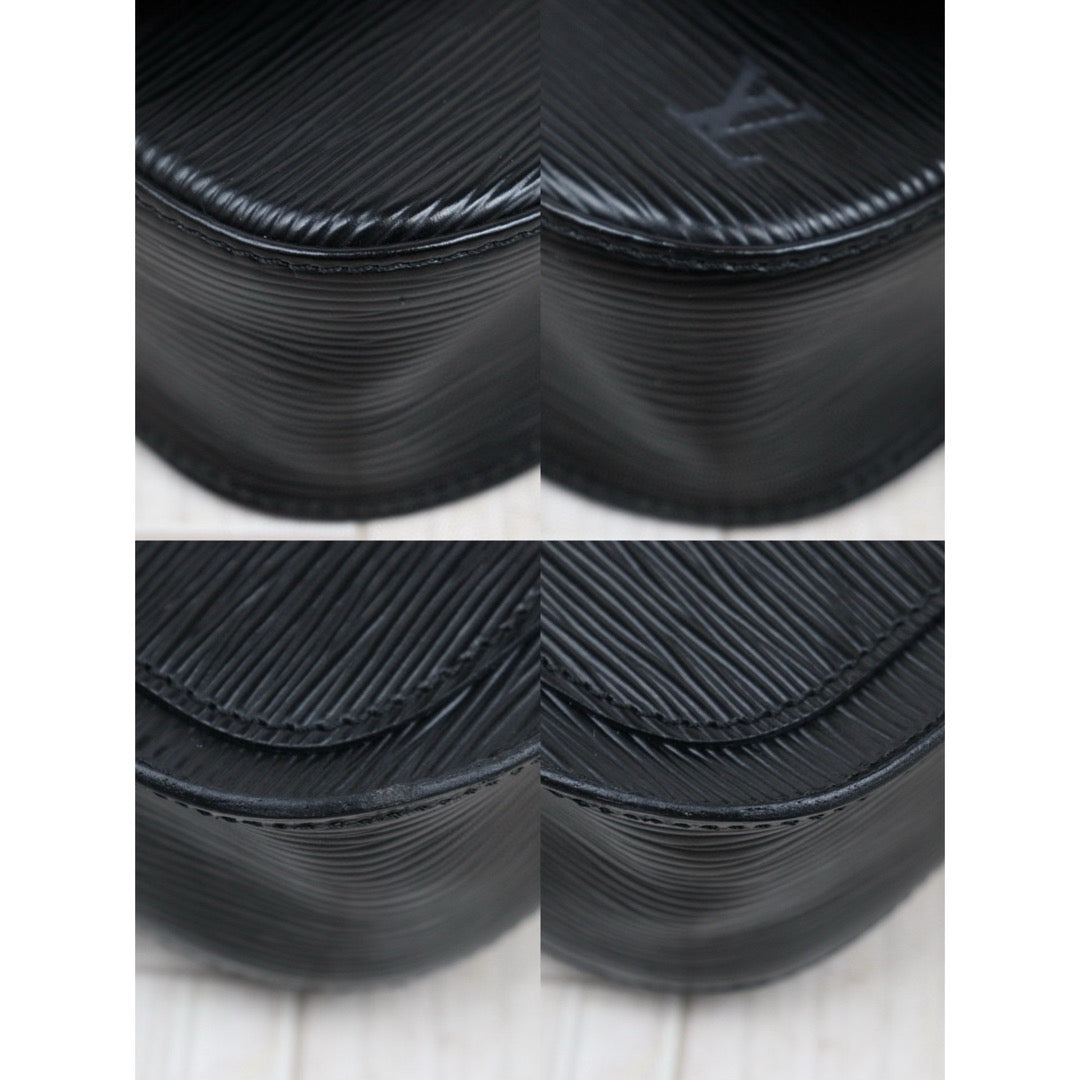 Good ( Rank AB)｜LV Epi Saint-Cloud PM Shoulder Bag Black｜25042104
