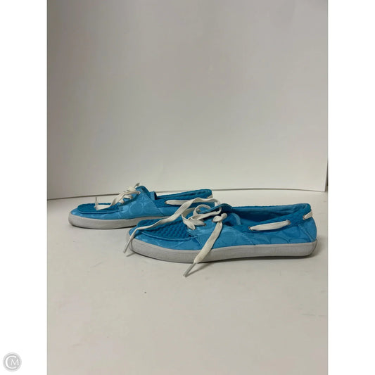Shoes Designer By Coach In Blue, Size: 7
