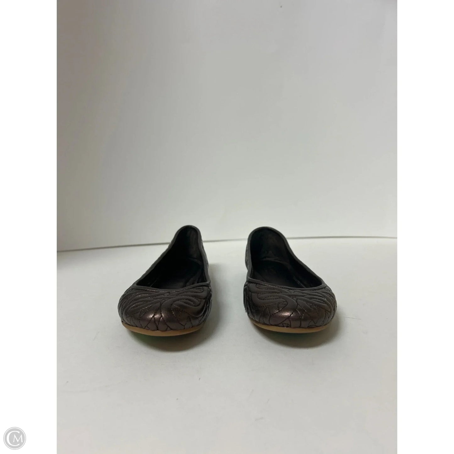 Shoes Designer By Coach In Bronze, Size: 7