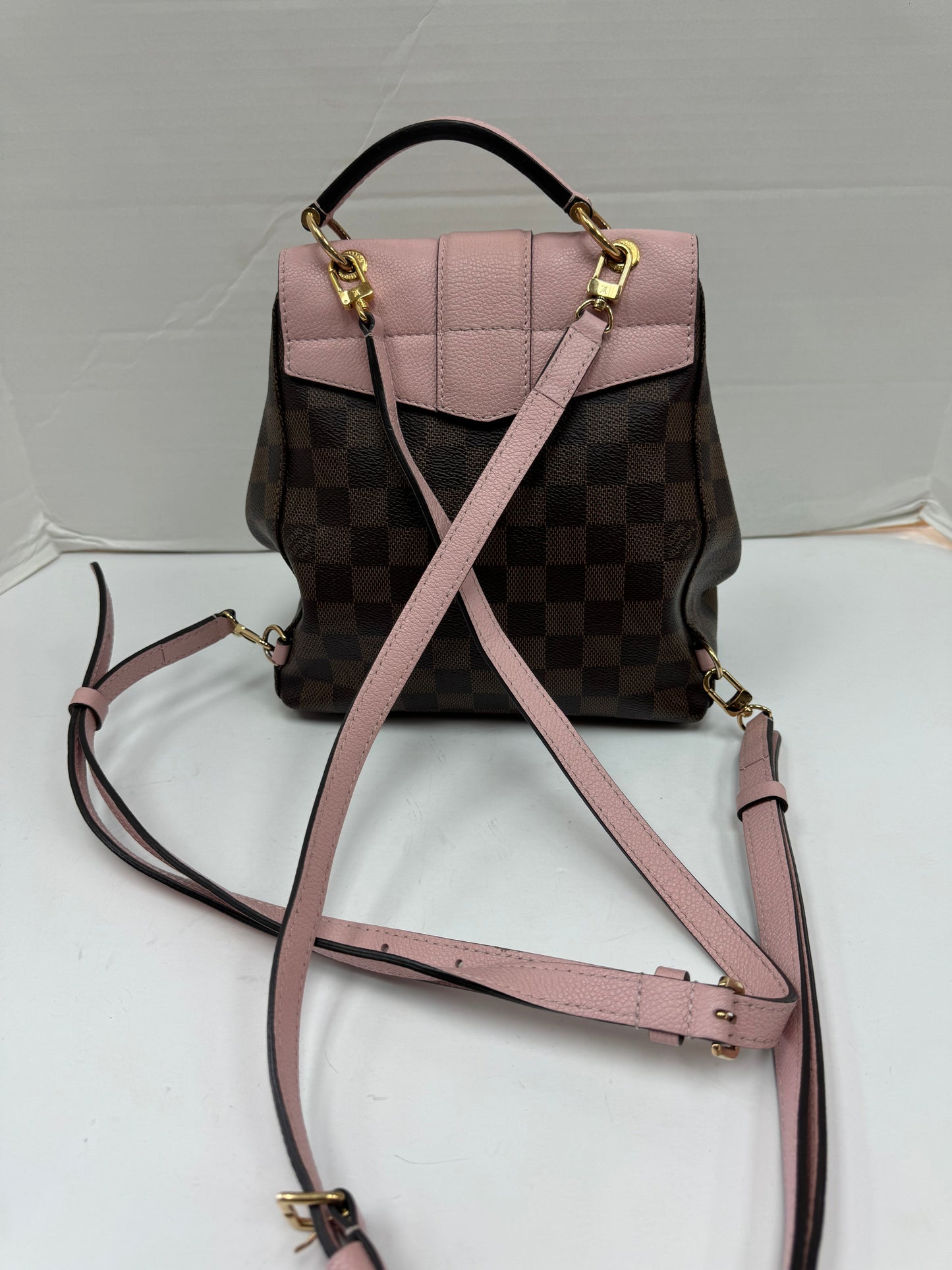 Backpack Designer By Louis Vuitton, Size: Small