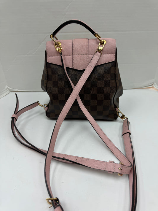 Backpack Designer By Louis Vuitton, Size: Small