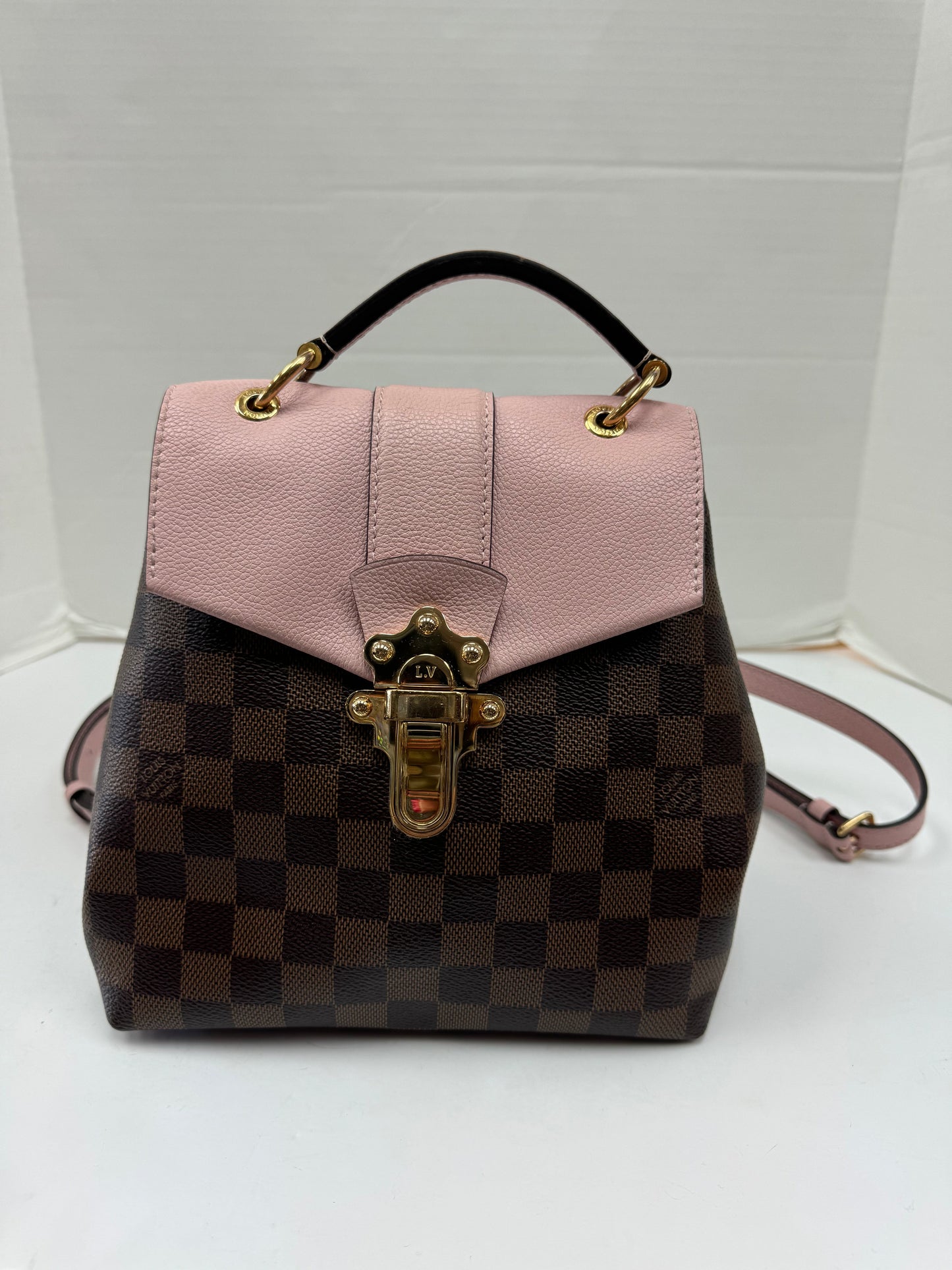 Backpack Designer By Louis Vuitton, Size: Small