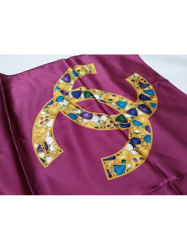 Cuppa pattern scarf Chanel