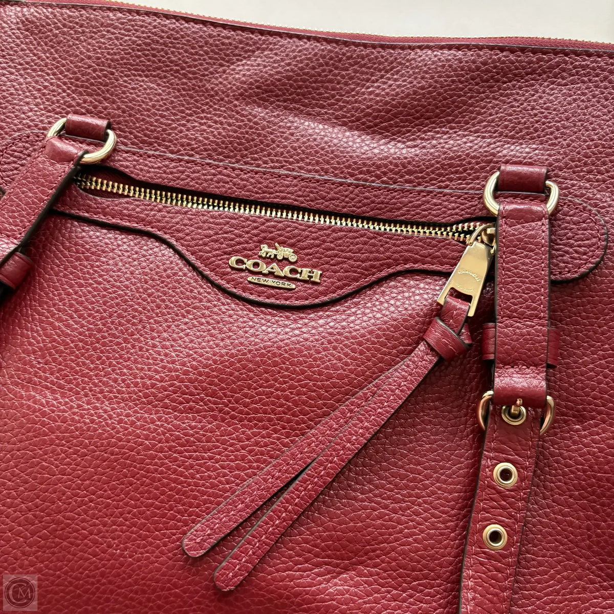 Handbag Designer By Coach, Size: Large