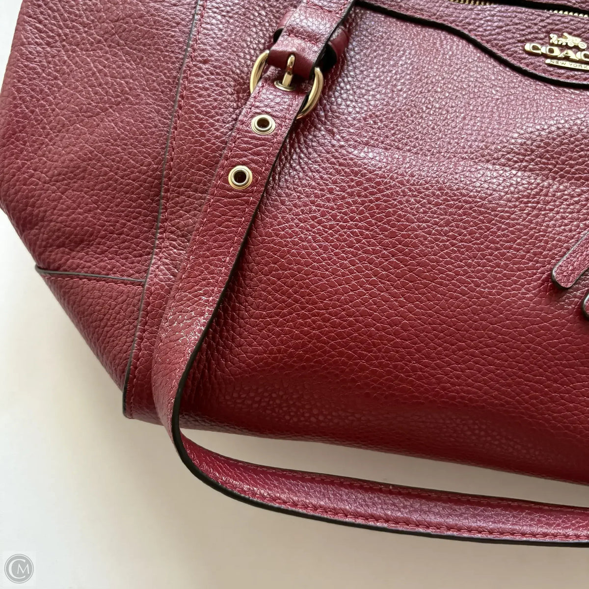 Handbag Designer By Coach, Size: Large