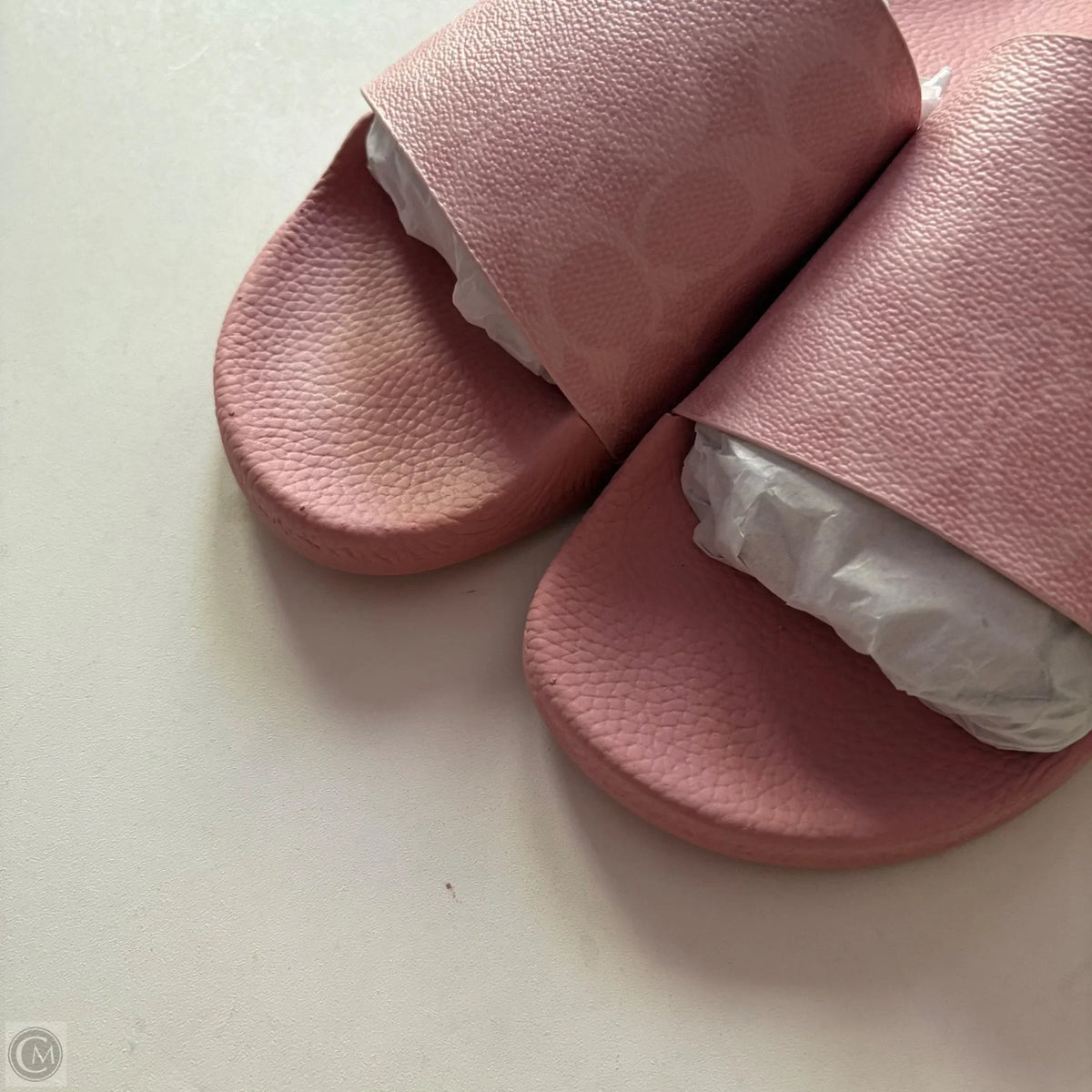 Sandals Designer By Coach In Pink, Size: 10
