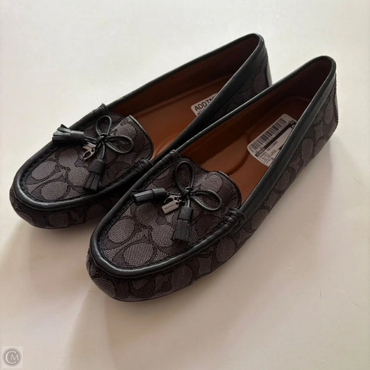 Shoes Designer By Coach In Black, Size: 8