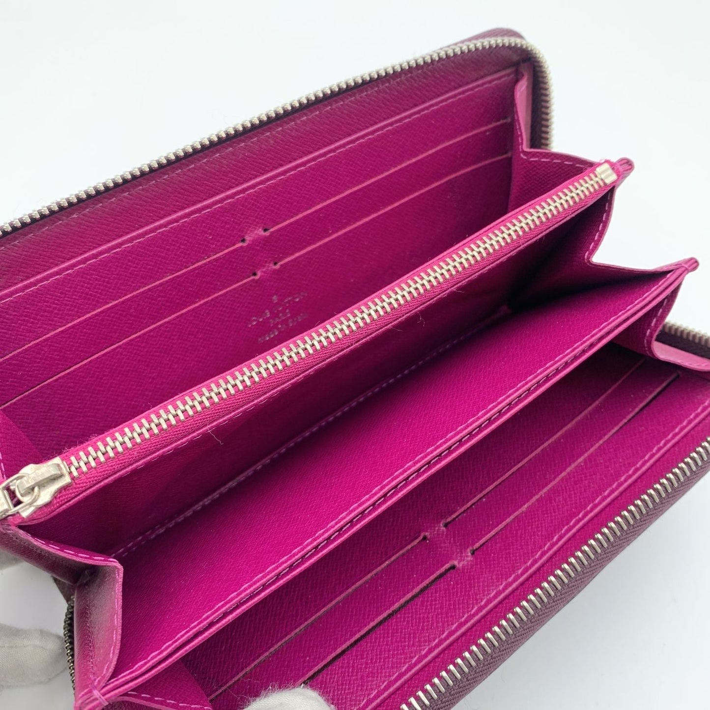LOUIS VUITTON Purple Epi Leather Zippy Long Continental Wallet