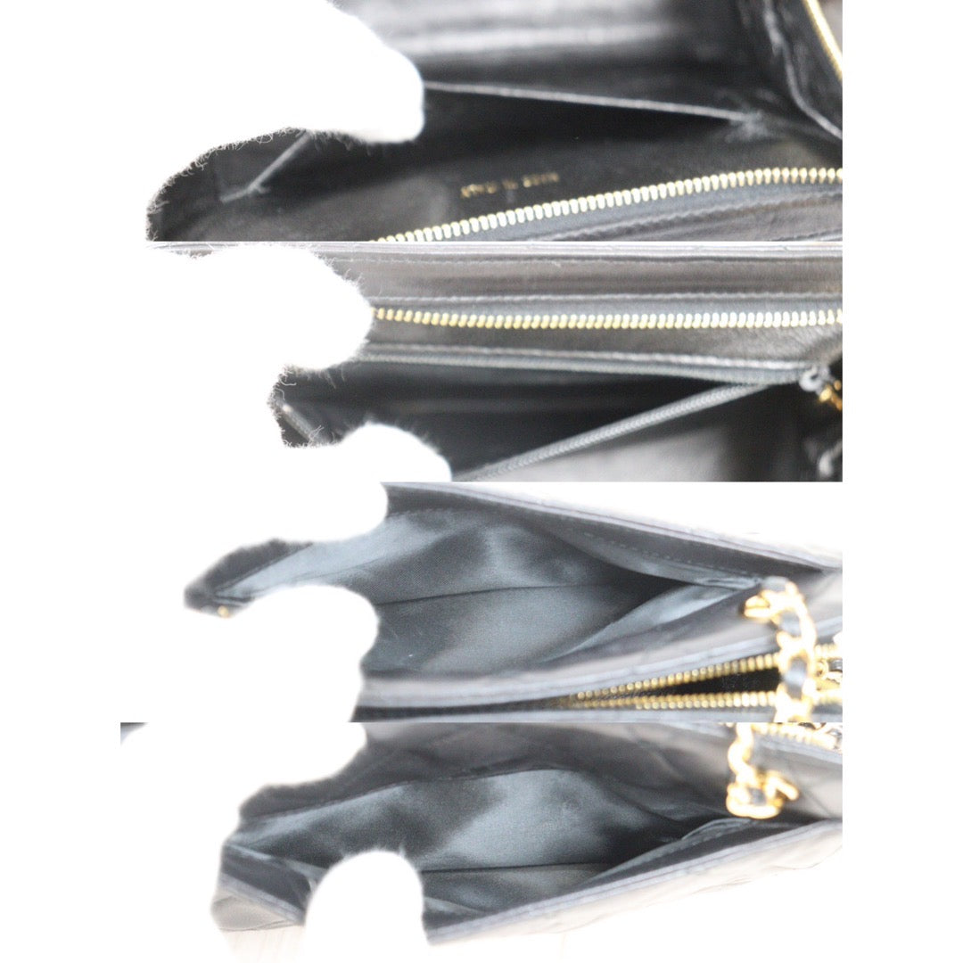 Rank A ｜CHANEL Vintage Lambskin Shoulder Bag Made in 1996-1997 Year｜P24061144