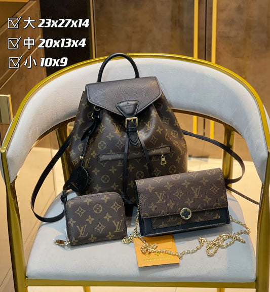 Louis Vuitton Montsouris Backpack Handbag Sets