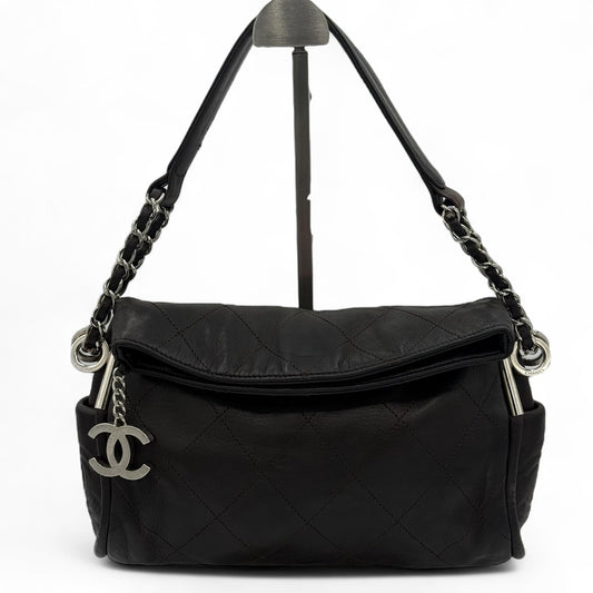 Chanel - Sac à main en cuir marron