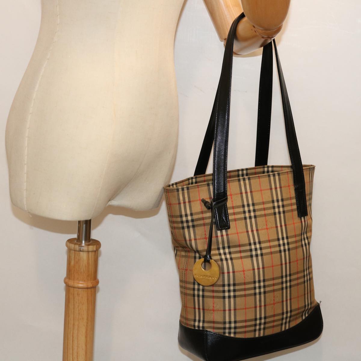 BURBERRY Nova Check Shoulder Bag