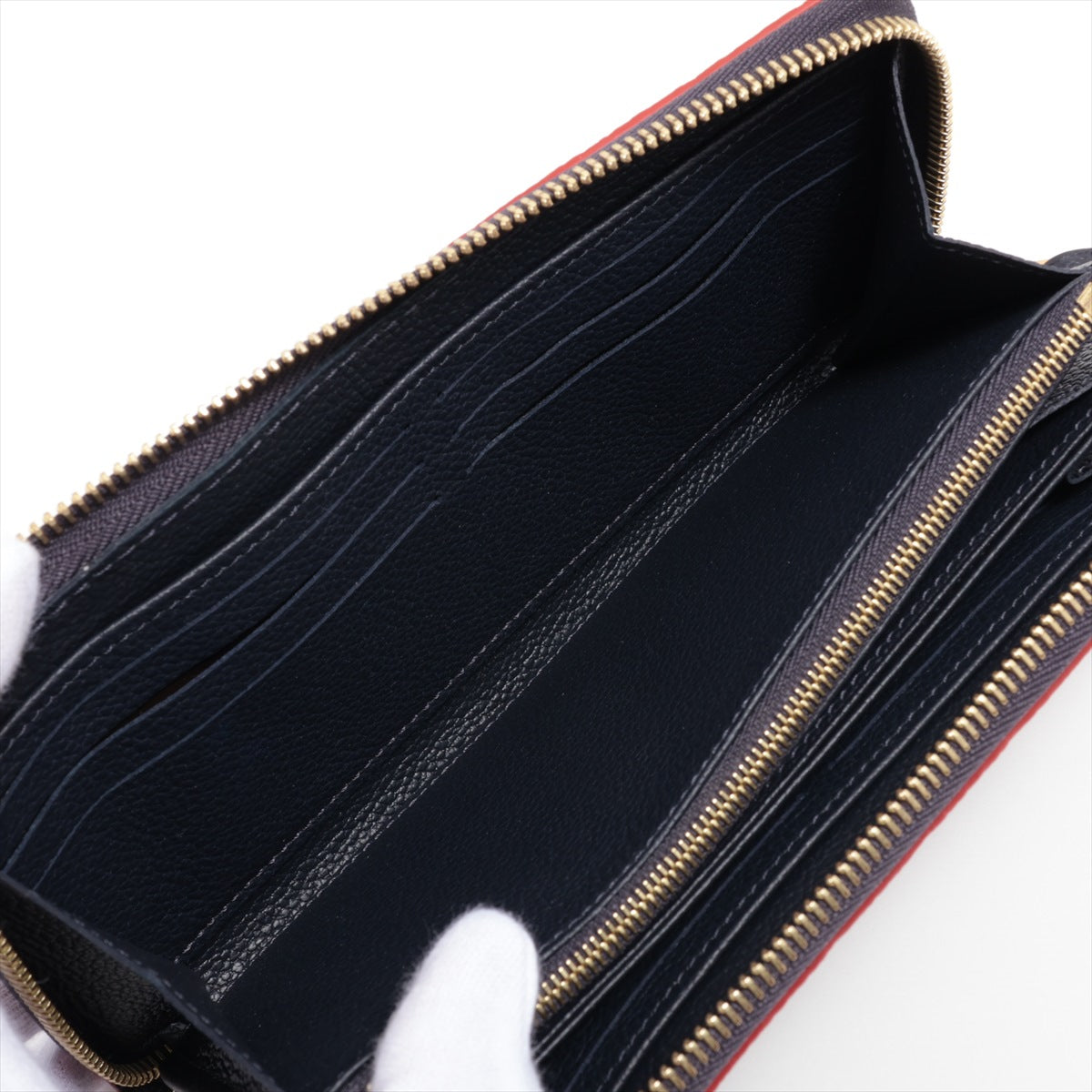 Louis Vuitton Implant  Wallet M62121 Marine Rouge