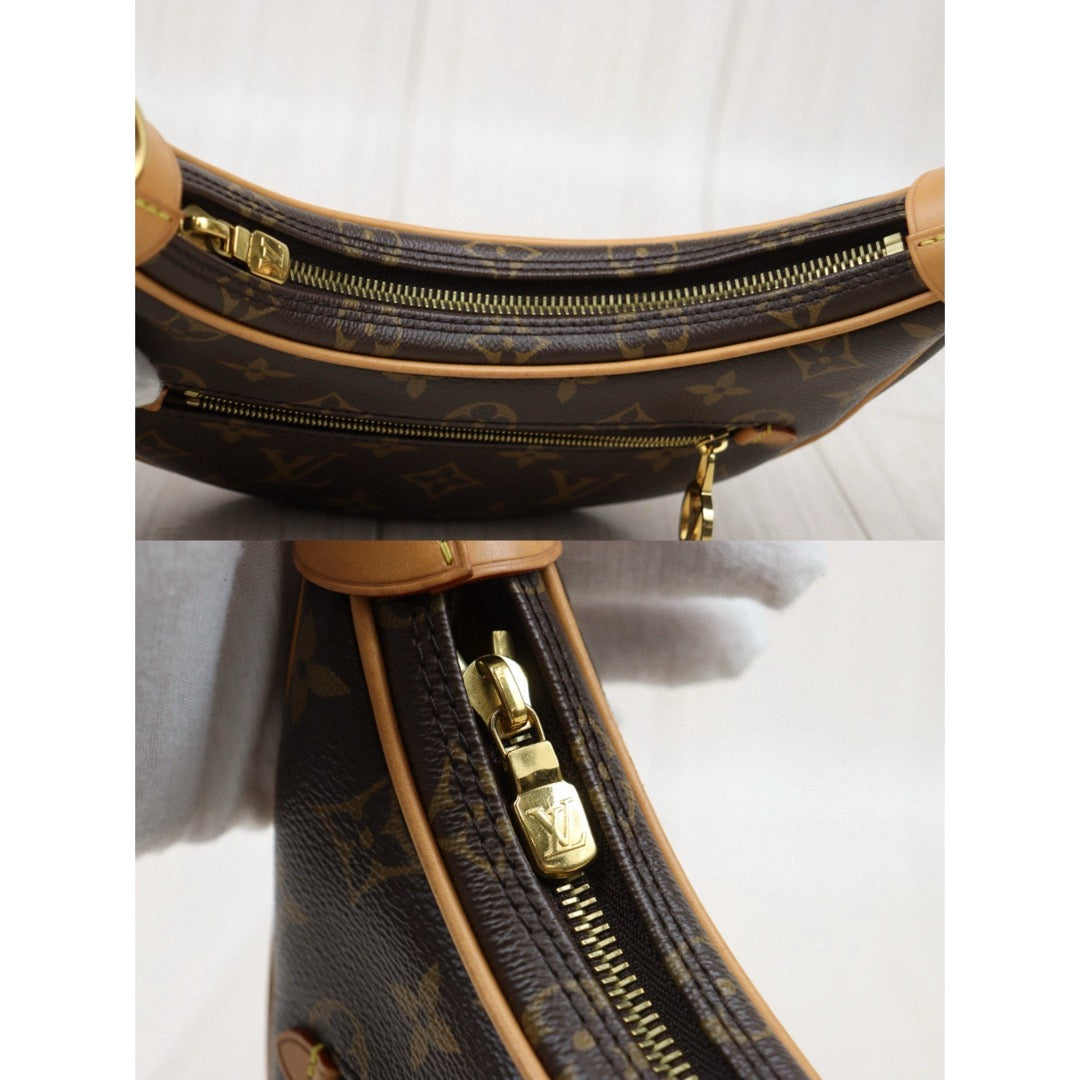 Very Good ( Rank A) ｜LV Monogram loopping Pochette Croissant Shoulder Bag IC Chips Model ｜S25033013
