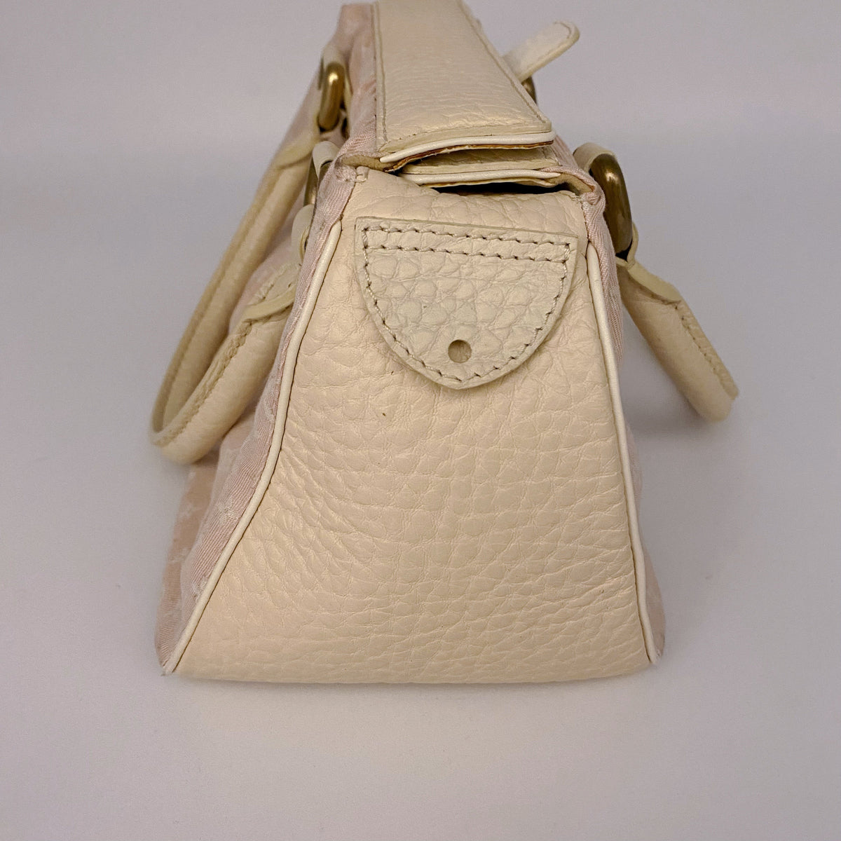 Louis Vuitton Pink Mini Lin Trapeze Handbag