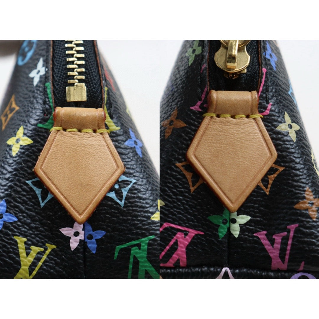 Good ( Rank AB)｜LV Monogram Multicolor PM Pochette Cosmetics｜V25012113