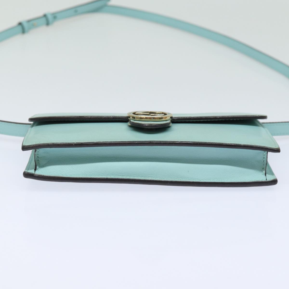 Gucci Blue Leather Wallet