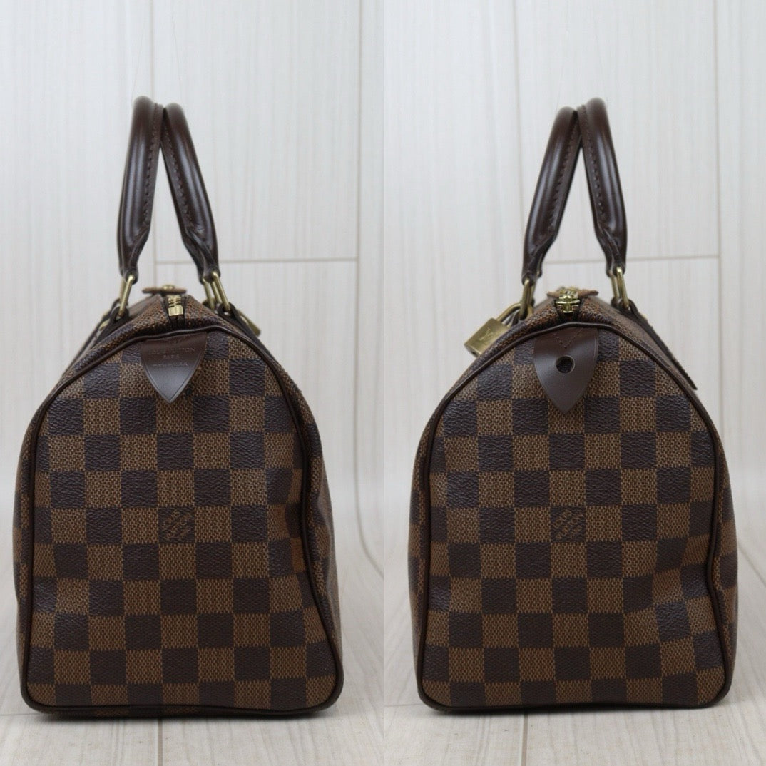 Rank AB｜ LV Damier Speedy 25 Hand Bag ｜24070207