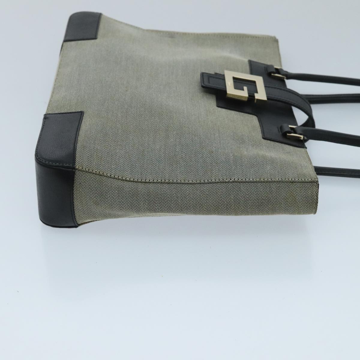 Gucci Grey Canvas Tote Bag